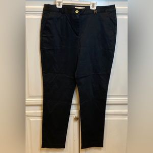 Michael by Michael Kors Basic Black Straight leg pants size 12